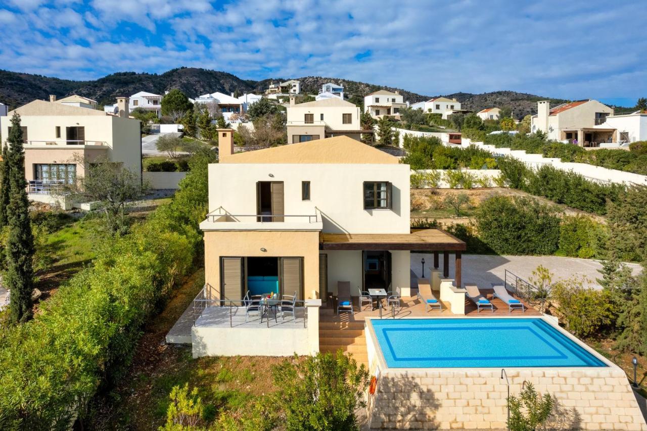 Aegean Blue Villa'S Kalathos Exteriör bild